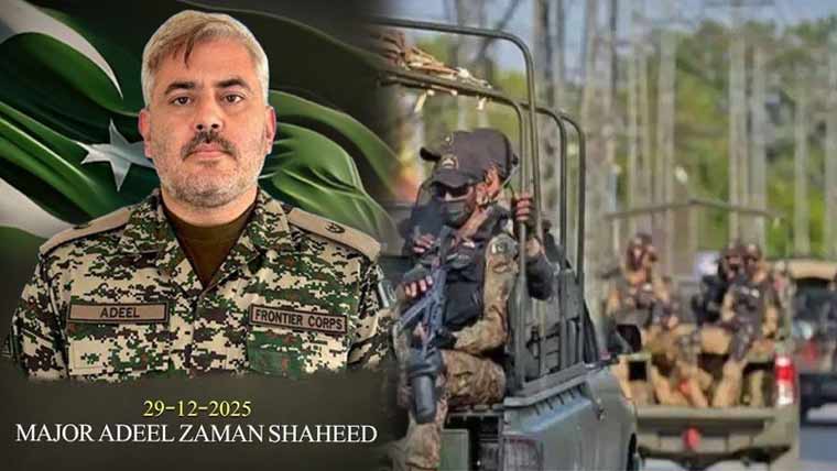 سکیورٹی فورسز کا باجوڑ میں آپریشن، بھارتی سپانسرڈ 5 دہشتگرد ہلاک، میجر شہید